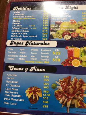Menu photo 8 Raspagallos Mexicali, BCN