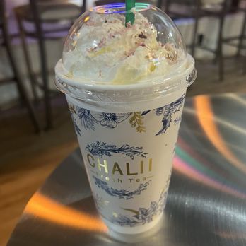 Chali Tea Shop - Osmanthus Fresh milk tea - Bubble Tea Near Me - Shaker Heights, Ohio