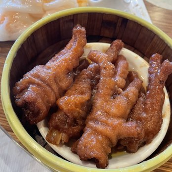 Koi Palace - 631. Stewed Chicken Feet in Abalone Sauce - Dim Sum Near Me - Milpitas, California Koi Palace - 631. Stewed Chicken Feet in Abalone Sauce - Dim Sum Near Me - Milpitas, California
