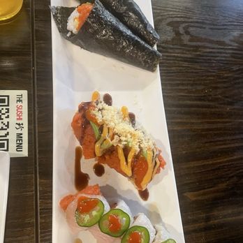 The Sushi By Jin - Hand rolls, Crispy Rice with spicy tuna, and Yellowtail Delight Roll - Japanese Near Me - Fullerton, California The Sushi By Jin - Hand rolls, Crispy Rice with spicy tuna, and Yellowtail Delight Roll - Japanese Near Me - Fullerton, California