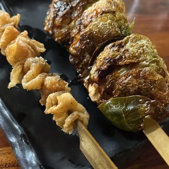 Susuru - Chicken skin & brussels - Izakaya Near Me - Orlando, Florida Susuru - Chicken skin & brussels - Izakaya Near Me - Orlando, Florida
