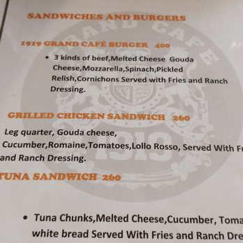 1919 Grand Cafe - Cafes Near Me - Manila, NCR