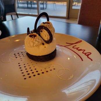 Luna By Giada - Mascarpone Brownie Cheesecake. - Italian Near Me - Scottsdale, Arizona Luna By Giada - Mascarpone Brownie Cheesecake. - Italian Near Me - Scottsdale, Arizona