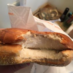 Dunkin' - The "extra cream cheese".
