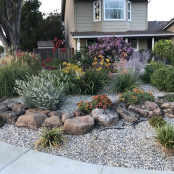 Landscape Locators - Front yard design by Susan Vogel - Landscaping Near Me - San Jose, California