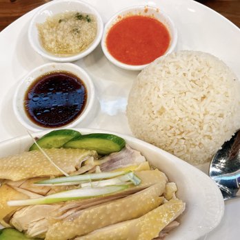 Ipoh Kopitiam - Hainan chicken with rices - Malaysian Near Me - Alhambra, California Ipoh Kopitiam - Hainan chicken with rices - Malaysian Near Me - Alhambra, California