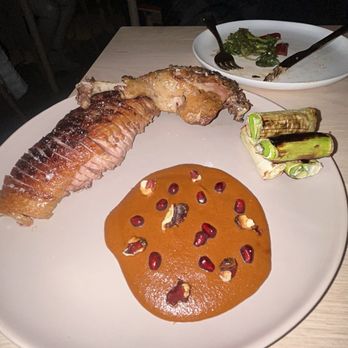 Tomat - Duck w/sauce - New American Near Me - Los Angeles, California