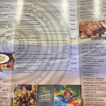 Bilu's - Menu - Colombian Near Me - Virginia Beach, Virginia Bilu's - Menu - Colombian Near Me - Virginia Beach, Virginia