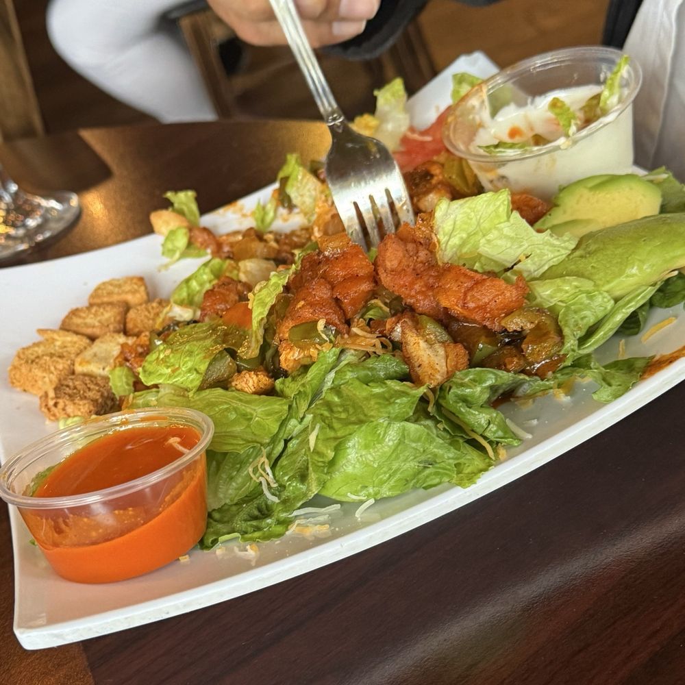 Buffalo chicken salad Buffalo chicken salad