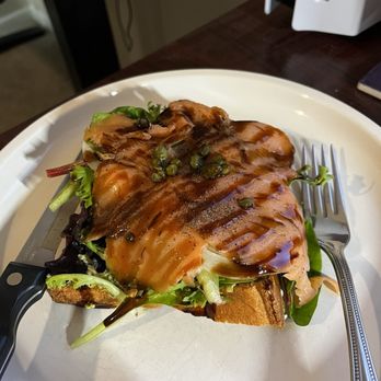Amor Cafe & Pastry - Salmon toast - Bakeries Near Me - Centreville, Virginia