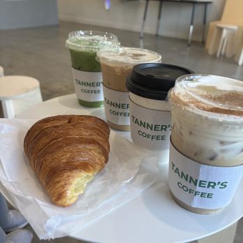 Tanner's Coffee - Matcha Latte, Spanish latte hot and cold, croissant - Coffee & Tea Near Me - La Mirada, California Tanner's Coffee - Matcha Latte, Spanish latte hot and cold, croissant - Coffee & Tea Near Me - La Mirada, California