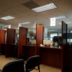 Santa Monica Civic Center Parking Structure - Super dead in here...just here getting a parking permit. It's quiet and the ladies working are really nice
