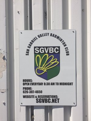 San Gabriel Valley Badminton Club by null
