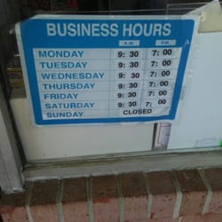 Pinksha's Filipino Market - Hours of business