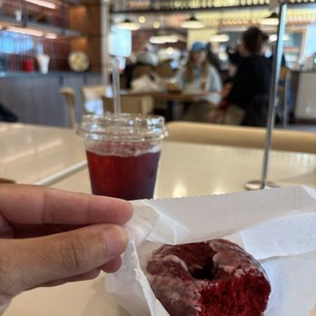 Good Doughnuts & Cafe - Penn Quarter - Red velvet cake donut - Cafes Near Me - Washington, DC, District of Columbia Good Doughnuts & Cafe - Penn Quarter - Red velvet cake donut - Cafes Near Me - Washington, DC, District of Columbia
