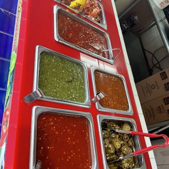 Maria's Taco Shop - Salsa Station - Mexican Near Me - Modesto, California Maria's Taco Shop - Salsa Station - Mexican Near Me - Modesto, California
