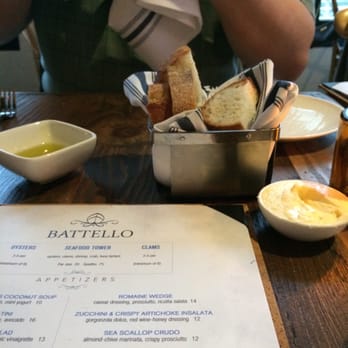 Battello - Bread with amazing butter! - Italian Near Me - Jersey City, New Jersey