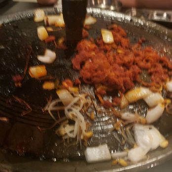 Let's Meat - The aftermath of the grill- very cool design. BEWARE THERE WILL BE OIL SPLATTERS - Korean Near Me - New York, New York Let's Meat - The aftermath of the grill- very cool design. BEWARE THERE WILL BE OIL SPLATTERS - Korean Near Me - New York, New York
