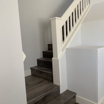 JG Decor - New flooring, new paint on wall and stair bannisters. - General Contractors Near Me - Placentia, California