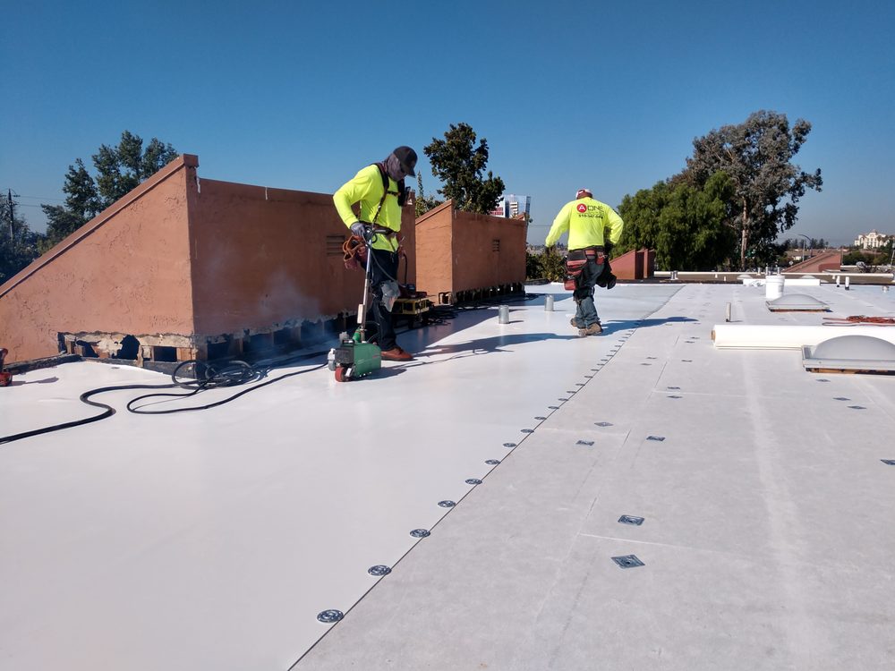 Slide of A-One Roof Management