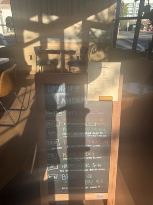 Menu photo 2 Tandem Coffee & Wine Sacramento, CA Menu photo 2 Tandem Coffee & Wine Sacramento, CA