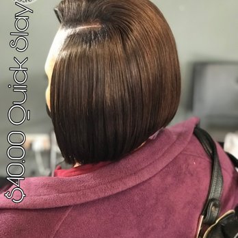 Livepretty and Illuminate - Stitch cap bob side part - Hair Stylists Near Me - Hillside, Illinois