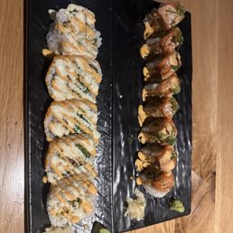 Spider and Kamikaze Roll
