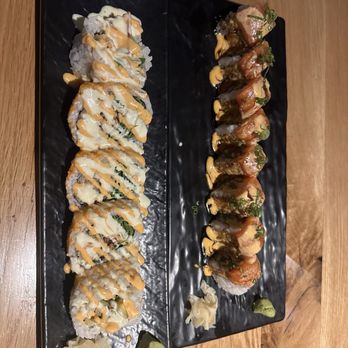 Sakanaya - Spider and Kamikaze Roll - Japanese Near Me - Champaign, Illinois