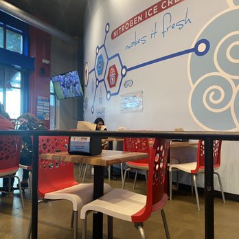 Sub Zero Nitrogen Ice Cream - seating - Ice Cream & Frozen Yogurt Near Me - Atlanta, Georgia Sub Zero Nitrogen Ice Cream - seating - Ice Cream & Frozen Yogurt Near Me - Atlanta, Georgia