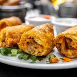 Buffalo Chicken Egg Rolls ($15)