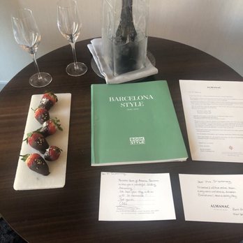 Almanac - So sweet, they had this waiting for us when we arrived! - Hotels Near Me - Barcelona, B