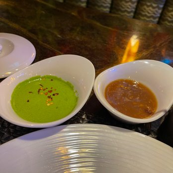 Bimini Steakhouse - Chimichurri and Roasted-Garlic Cabernet Sauce - definitely try the latter! - Steakhouses Near Me - Reno, Nevada Bimini Steakhouse - Chimichurri and Roasted-Garlic Cabernet Sauce - definitely try the latter! - Steakhouses Near Me - Reno, Nevada