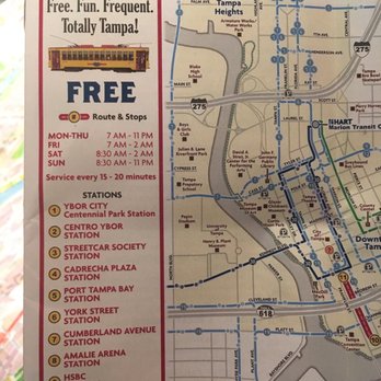 TECO Line Streetcar System - Stops - Public Transportation Near Me - Tampa, Florida