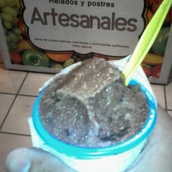Artesanales - Helado de chocolate abuelita