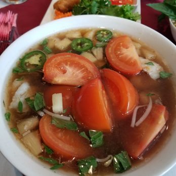 Me'lange - Canh Chua Cá. So yummy! - Vietnamese Near Me - Houston, Texas