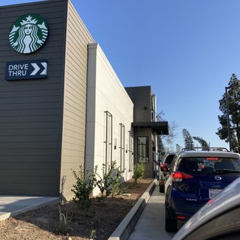 Starbucks - Nice, new drive thru at their new location (no longer next to Jamba Juice) - Coffee & Tea Near Me - San Diego, California