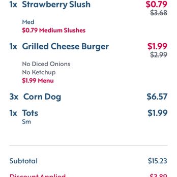 Sonic Drive-In - Placed this order via the app and checked at a 1:14 - Burgers Near Me - MELBOURNE, Florida Sonic Drive-In - Placed this order via the app and checked at a 1:14 - Burgers Near Me - MELBOURNE, Florida