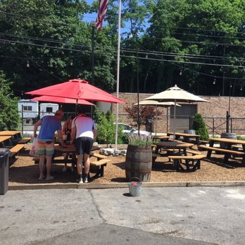 Broken Bow Brewery - Beer garden. - Breweries Near Me - Tuckahoe, New York