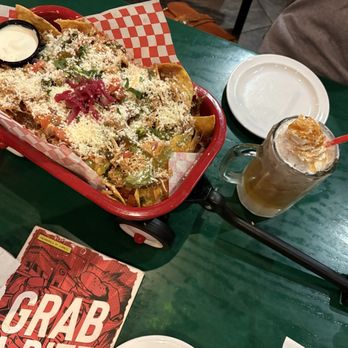 ComicX Restaurant Bar & Store - Nachos...in a wagon for some reason - American Near Me - Phoenix, Arizona
