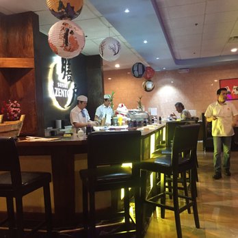 Sushi Zento & Grill - Sushi bar from our booth. - Japanese Near Me - St. Augustine, Florida Sushi Zento & Grill - Sushi bar from our booth. - Japanese Near Me - St. Augustine, Florida