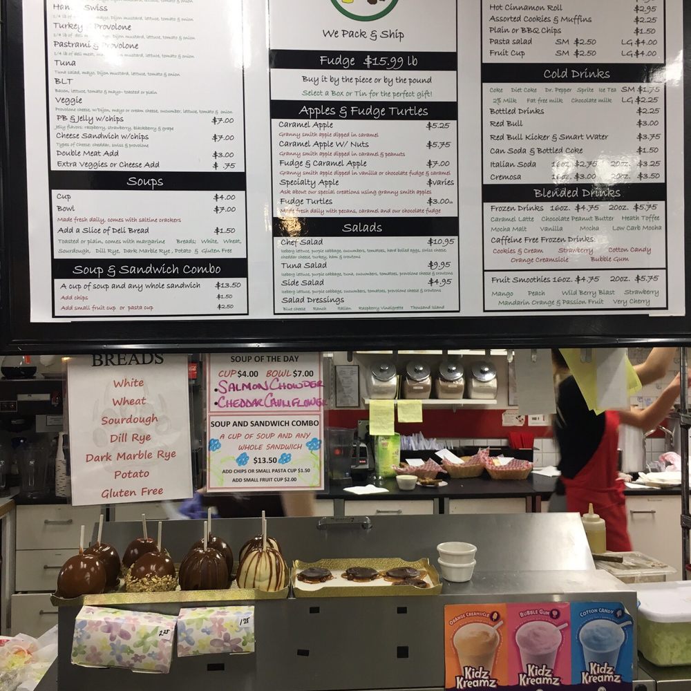 The Fudge Pot - Menu - Gift Shops Near Me - Fairbanks, Alaska The Fudge Pot - Menu - Gift Shops Near Me - Fairbanks, Alaska