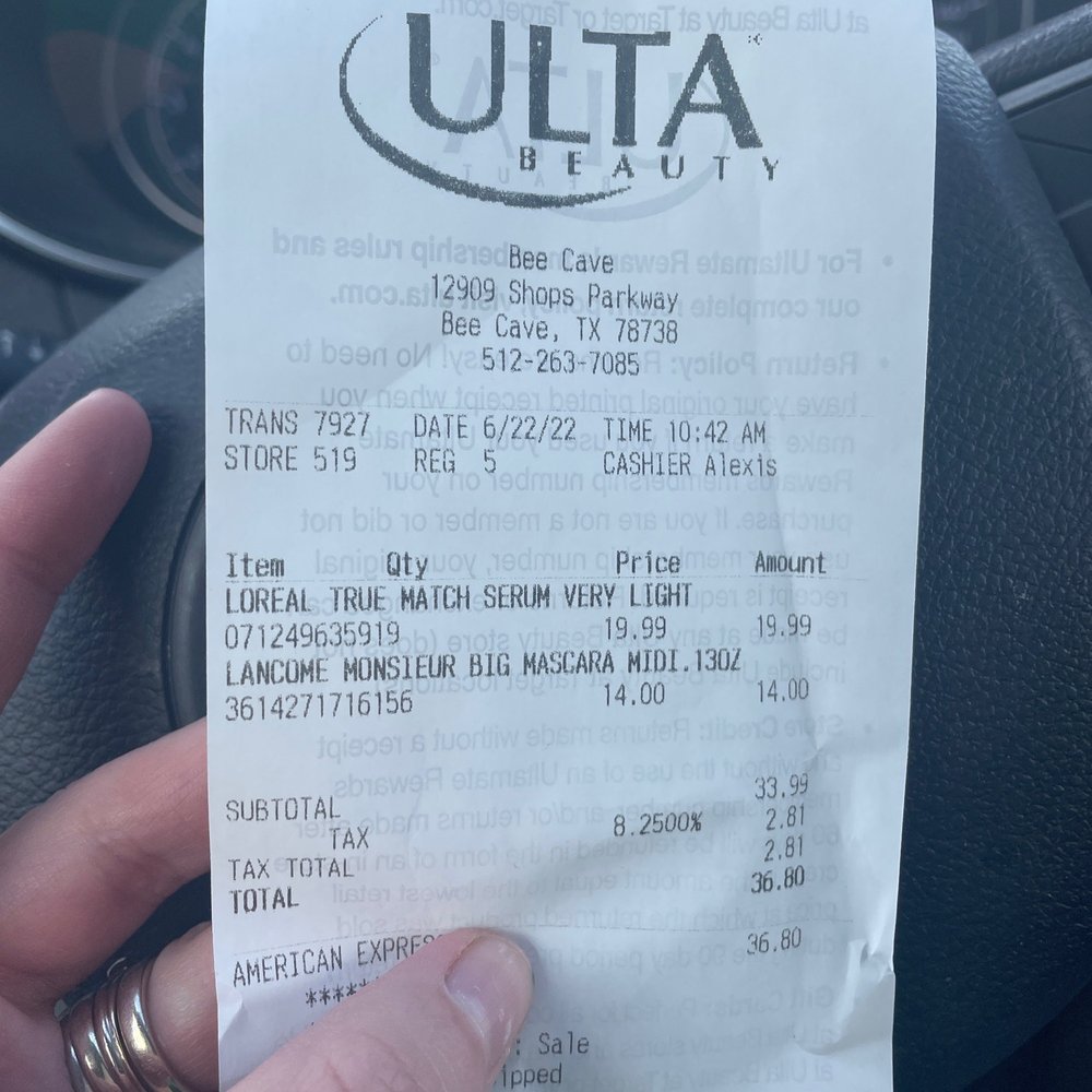 Receipt..