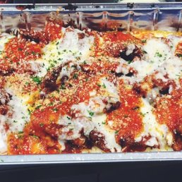 Chicken Parm Sicilian Pizza