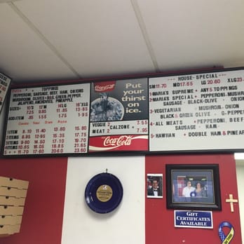 Maria's Pizza - No paper menus or website so I decided to upload a few pics of the menu. - Pizza Near Me - San Antonio, Texas