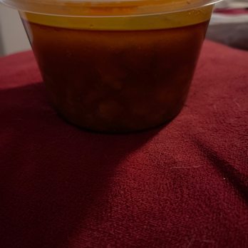 Arriba Mexican Grill - This is the 8.99 soup I received. Super disappointing that it is not even 2 cups of soup. - Mexican Near Me - Goodyear, Arizona Arriba Mexican Grill - This is the 8.99 soup I received. Super disappointing that it is not even 2 cups of soup. - Mexican Near Me - Goodyear, Arizona