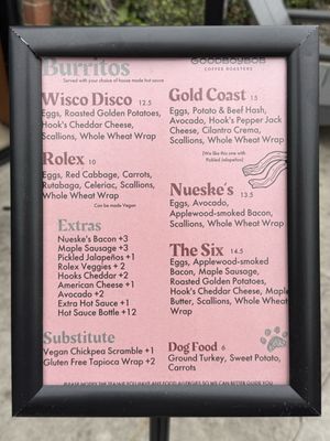 Menu photo 6 Goodboybob Coffee Roasters Santa Monica, CA