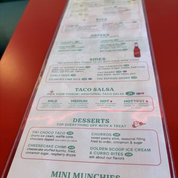 Tiki Taco - Menu - Tacos Near Me - Olathe, Kansas Tiki Taco - Menu - Tacos Near Me - Olathe, Kansas