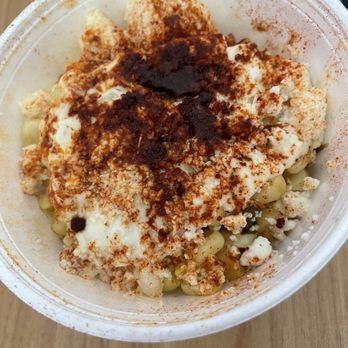 Mas Takos - Esquite small Mexican Street Corn in a Cup soft sort of sweet corn - Tacos Near Me - Henderson, Nevada
