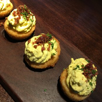 Nick's On 2nd - Appetizer: Deviled Eggs. - New American Near Me - Long Beach, California Nick's On 2nd - Appetizer: Deviled Eggs. - New American Near Me - Long Beach, California