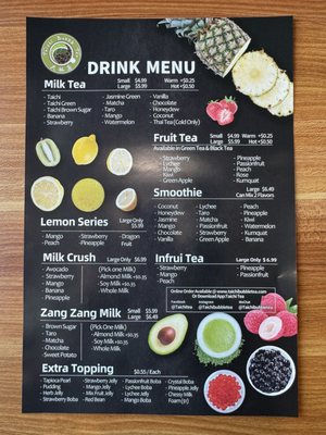 Menu photo 3 Taichi Bubble Tea Mount Prospect, IL